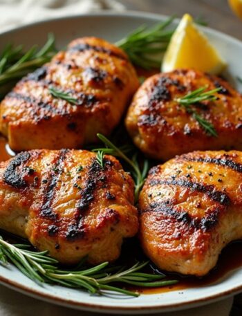 grilled boneless chicken thighs