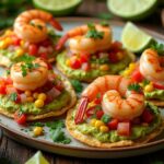 grilled shrimp tostadas recipe