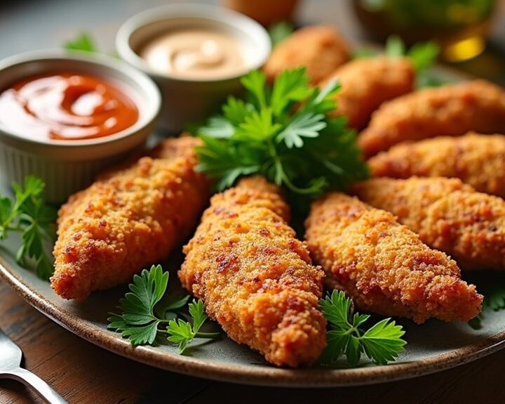 homemade baked chicken tenders
