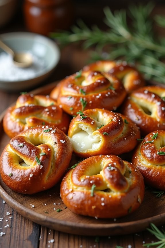 homemade cheesy pretzel delight