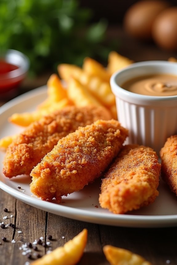 homemade crispy chicken tenders