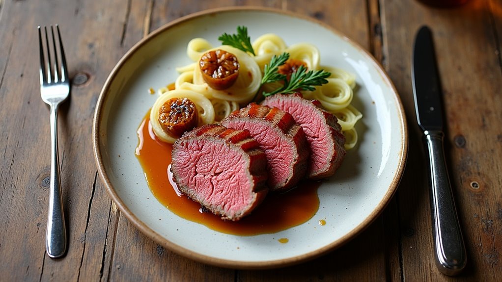 honey garlic beef tenderloin