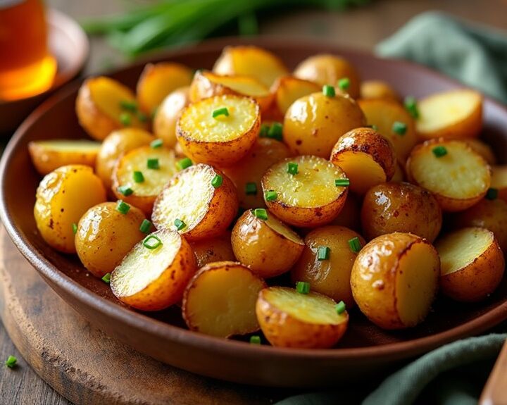honey mustard potato dish