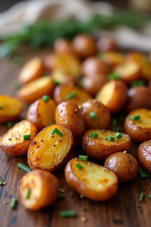 honey mustard roasted potatoes