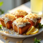 lemon coconut mini loaf