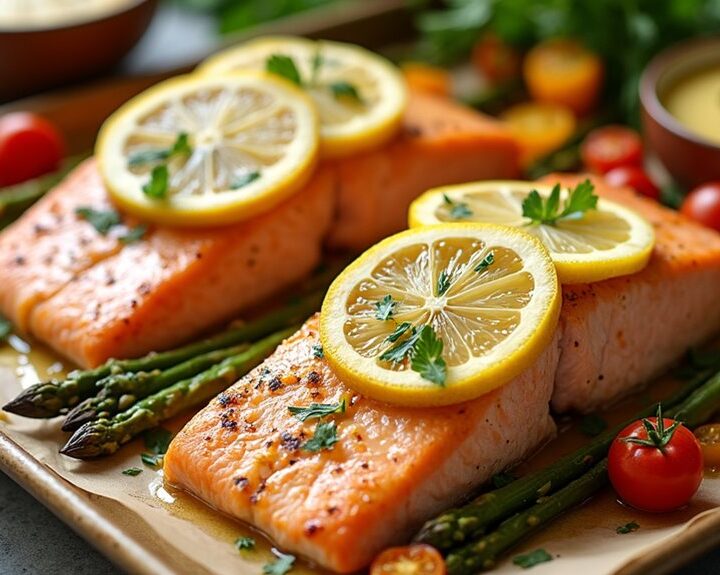 lemon garlic butter salmon