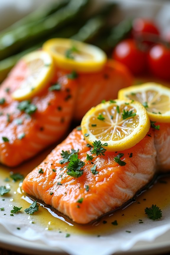 lemon garlic butter salmon