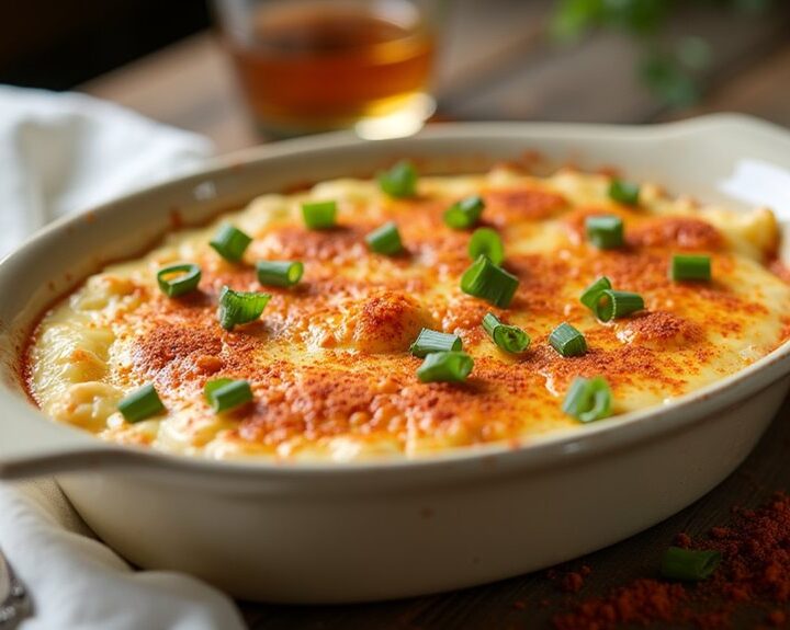 lobster casserole with topping