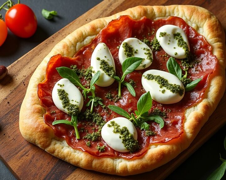 mediterranean prosciutto burrata delight