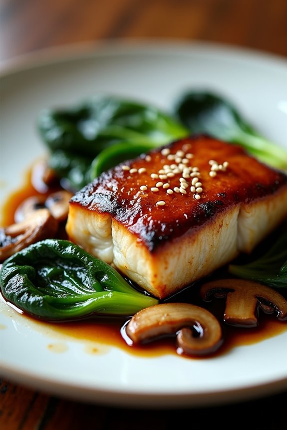 miso glazed black cod recipe