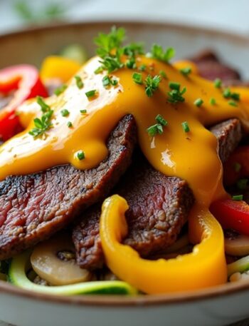 philly cheesesteak bowl delight