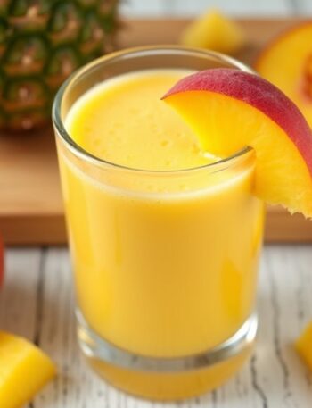 pineapple peach smoothie recipe