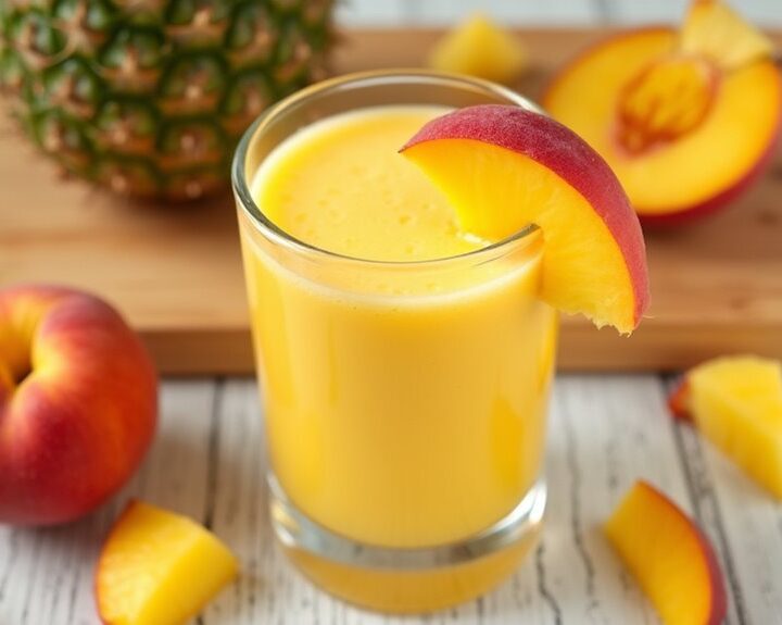 pineapple peach smoothie recipe