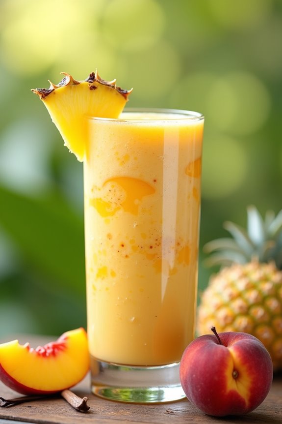 pineapple peach smoothie recipe
