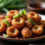 savory crispy garlic mushrooms