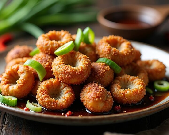 savory crispy garlic mushrooms