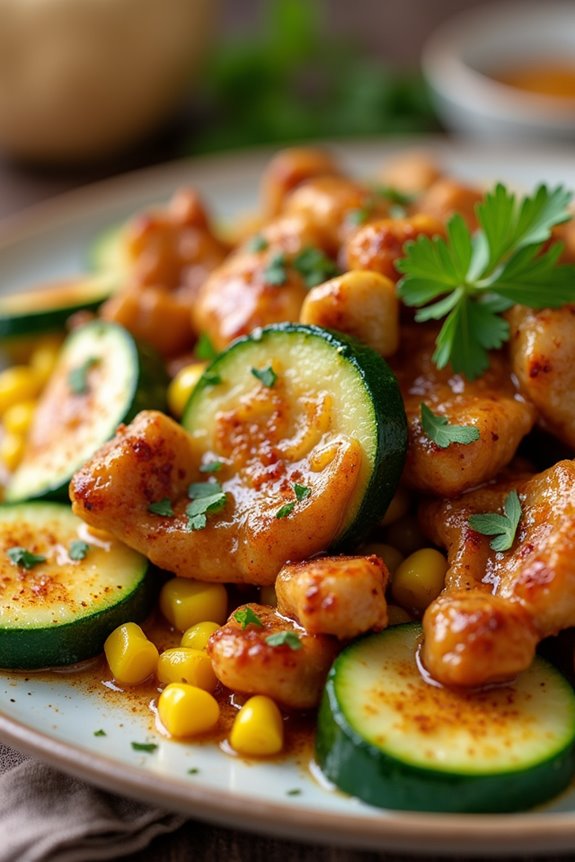 savory garlic butter chicken