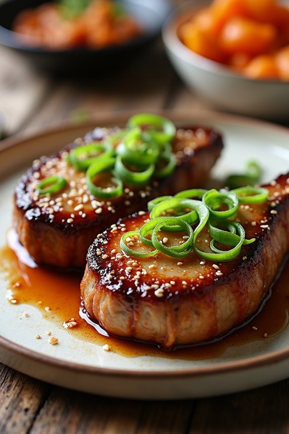 savory sweet garlic beef