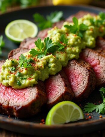 skirt steak with chimichurri