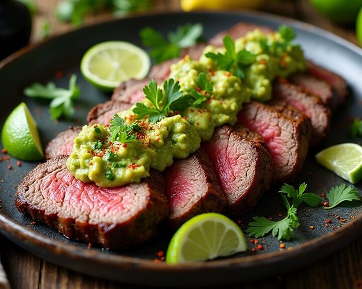 skirt steak with chimichurri