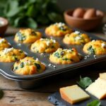 spinach feta egg muffins