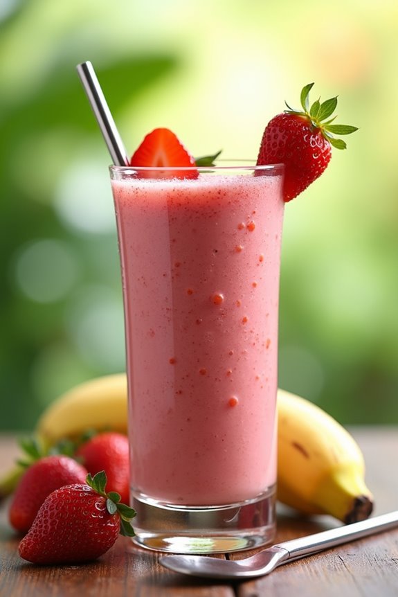 strawberry banana smoothie recipe
