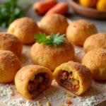 warm and comforting curry bread