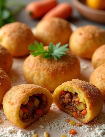 warm and comforting curry bread