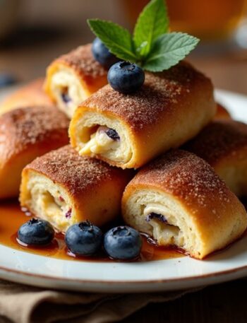 blueberry filled french toast