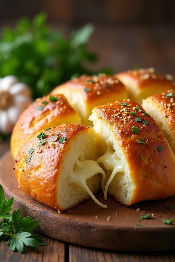 cheesy garlic bread delight
