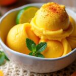 chili lime mango sorbet