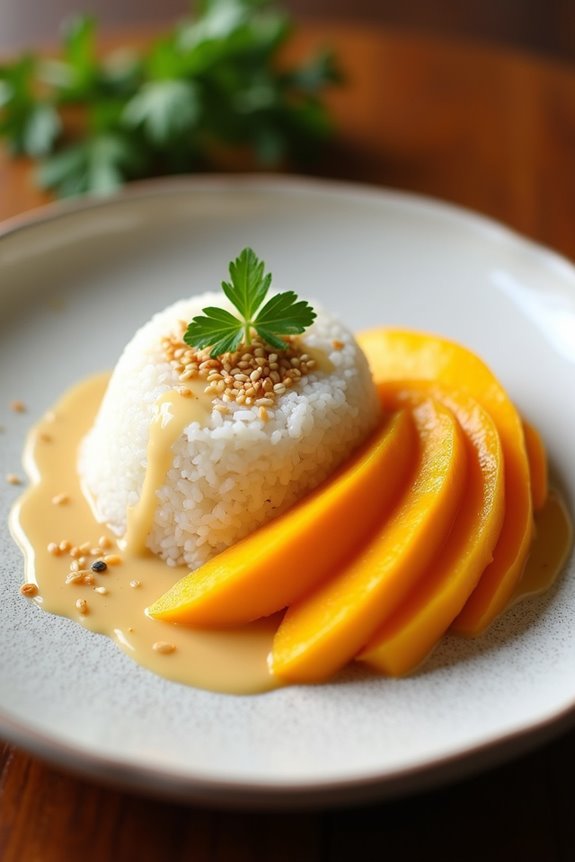 cook thai mango sticky rice