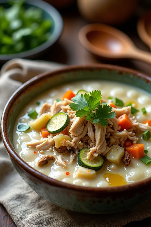 cozy chicken congee recipe
