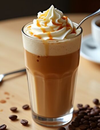 creamy caramel frappe recipe