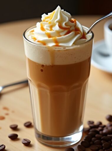 creamy caramel frappe recipe