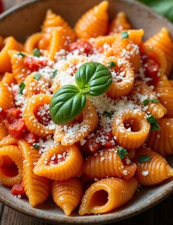 creamy red pepper dish