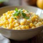 creamy sweet corn risotto
