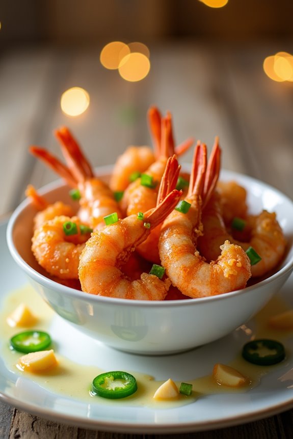 crispy air fryer prawns