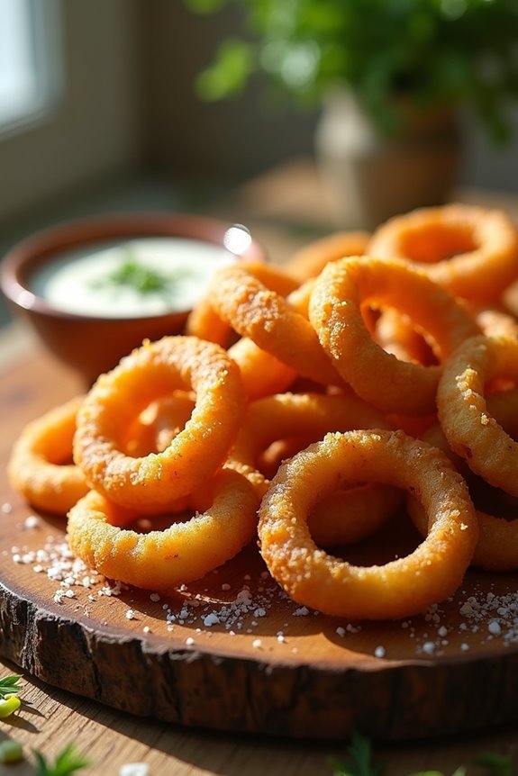 crispy gluten free onion rings