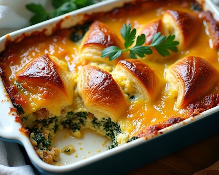 croissant breakfast casserole recipe