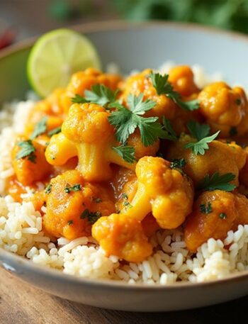 delicious buttery cauliflower bowl