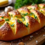 delicious cheesy garlic bread