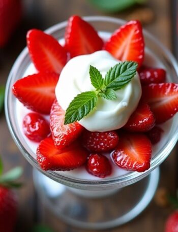 delicious fresas con crema
