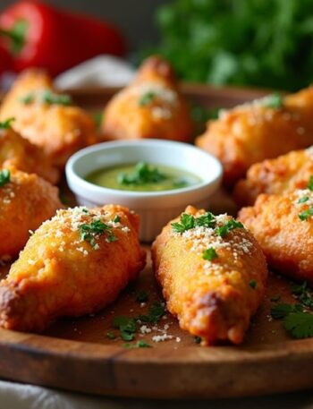 garlic parmesan chicken wings