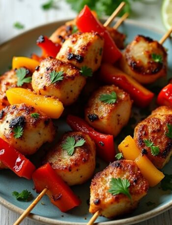 grilled chicken with sweet garlic