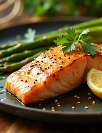 honey mustard glazed salmon