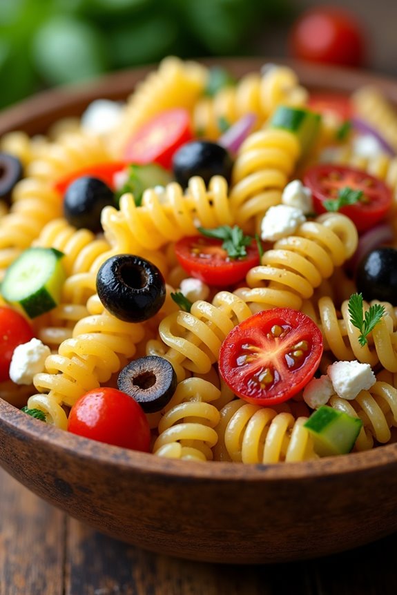 italian dressing pasta salad