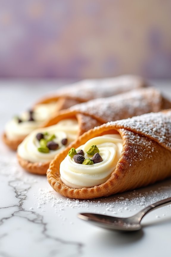 making authentic cannoli treats
