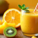 mango kiwi smoothie delight
