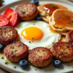 maple rosemary breakfast sausage